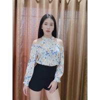 ราคา เสื้อน่ารักเปิดไหล่ คอเต่า (4747154270)