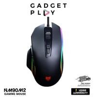ราคา [กรุงเทพฯ ด่วน 1 ชั่วโมง] เมาส์มาโคร เมาส์เกมมิ่ง มีไฟ NUBWO NM-90M2 Macro Mouse USB สีดำ ประกันศูนย์ไทย (22776729535)