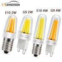 ราคา Ruiandsion 2W 4W E14 G9 หลอดไฟ LED 4 ดวง หรี่แสงได้ 220-240V 2700K สีขาว สําหรับโคมไฟระย้า บ้าน (20283979498)