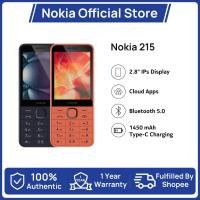 ราคา Nokia โนเกีย 215 4G (2024) มือถือปุ่มกด หน้าจอ IPS 2.8 นิ้ว บลูทูธ 5.0 ชาร์จ Type-C รับประกัน 1 ปี (25279965252)