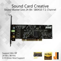 ราคา Sound Card Creative Sound Blaster Live 24-Bit SB0410 7.1 Channel (PCI) มือสอง (1898712503)