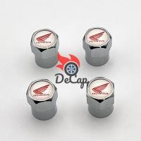 ราคา จุกลม ยางรถยนต์ พร้อมโลโก้ Honda มอเตอร์ไซค์ 1 ชุด (4 อัน) - Car Tire Valve Caps (17998335011)
