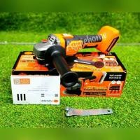 ราคา PUMPKIN เครื่องเจียร์ หินเจียร์ ไร้สาย 20V. รุ่น INF-4AGBL(50382) ขนาด 4 นิ้ว (ตัวเปล่า) มอเตอร์ Brushless เจียร์ ลูกหมู (25926028607)