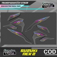 ราคา STRIPING TRANSPARENT UV CLEAR SIMPLE SUZUKI NEX 2 SIMPLE THEME 5 ALTREADY CUTTINGED JUST STICKED (26323659443)