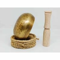 ราคา 9.5 cm Hand Hammer ขันทิเบต ขันวน ขันสมาธิ ขันสปา ระฆังสวดมนต์ ระฆังทิเบต singing bowl ขนาด ปากกว้าง 9.5 เซนติเมตร (42868909433)