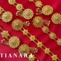 ราคา เข็มขัดสีทอง เข็มขัดชุดไทย ใส่กับผ้าถุงผ้า ใส่ได้ทั้งเด็กและผู็ใหญ่ (53703874718)