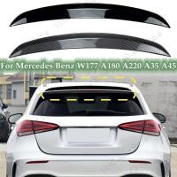 ราคา ABS Glossy Rear Trunk Spoiler for Mercedes Benz A class W177 2019 2020 2021 A180 A160 A200 A220 A25 (56602966727)