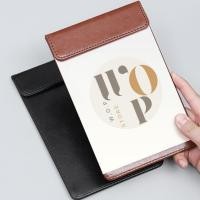 ราคา WOP Store แฟ้มทอนเงินหนังเทียม สมุดเดินบิลแม่เหล็ก สมุดทอนเงิน แฟ้มเดินบิล แฟ้มเซ็นต์บัตรเครดิต Size B6 (20375133279)