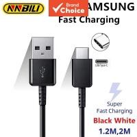 ราคา สายชาร์จ USB A เป็น Type C ของ NNBILI ยาว 1.2M/2M ชาร์จเร็ว ใช้ได้กับ Samsung Galaxy S8 S9 S10 S21 S22 S23 S24 Ultra Note 8 9 10 A54 A53 5G A71 A52 A21S (55152616339)