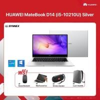 ราคา NOTEBOOK (โน๊ตบุ๊ค) HUAWEI MateBook D14 (i5-10210U) Silver (2021)วันนี้รับของแถมมูลค่า 2,390-บาท (10100609575)