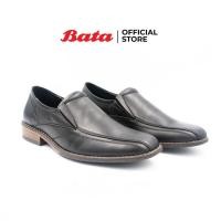 ราคา Bata บาจา รองเท้าหนังคัทชูแบบสวม แบบเรียบ ทางการ สวมใส่ง่าย รองรับน้ำหนักเท้า สำหรับผู้ชาย สีดำ รหัส 8546453 (6026056344)