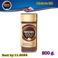 ราคา [Exp:11.2024]Nescafe gold blend 200 g เนสกาแฟ โกลด์ เบลนด์ คอฟฟี่ กาแฟสำเร็จรูปนำเข้าชนิดฟรีซดราย 200 กรัม จำนวน 1 ขวด (12198089081)