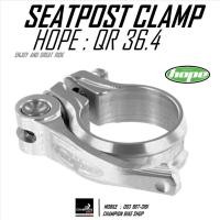 ราคา รัดหลักอาน แบบปลดเร็ว ขนาด 36.4 HOPE : QR SEATPORT CLAMP สีเงิน (23762372792)