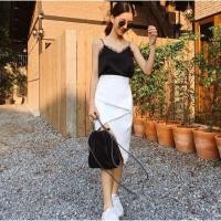 ราคา กระโปรง twotwice รุ่น asymmetric สีขาว ไซส์ xs 990 บาท จาก 1590 บาท (6612227948)