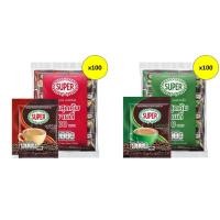 ราคา ซุปเปอร์ กาแฟปรุงสำเร็จชนิดผง 3อิน1 17 ก. 100 ซอง (27085930029)