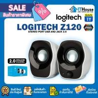 ราคา ✅LOGITECH Z120✅ลำโพงสเตอริโอ RMS 1.2Wสำหรับคอมพิวเตอร์ มีปุ่มควบคุม SPEAKER (2.0) STEREO PORT USB AND JACK 3.5 (42908855616)