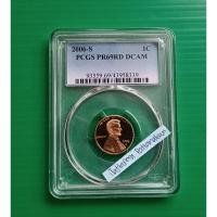 ราคา เหรียญเกรด PCGS PR69RD DCAM Lincoln Memorial Cent 2006-S (25836099869)