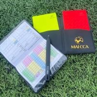 ราคา ใบเหลือง ใบแดง พร้อมซองหนัง สมุดจด และ ดินสอ (5412385011)