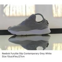 ราคา Reebok Furylite Slip Contemporary Grey White (382191435)