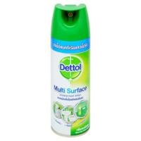 ราคา Dettol Multi Surface Disinfectant Spray เดทตอล สเปรย์ฆ่าเชื้อโรคสำหรับพื้นผิว กลิ่นคริสป์บรีซ 225ml./450ml. พร้อมส่ง (3418376112)