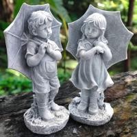 ราคา ตุ๊กตา กามเทพเด็กถือร่ม เด็กชายหญิง ใช้สำหรับตกแต่งบ้าน สวน สนามหญ้าและอื่นๆ ราคาตัวละ 990 บาท (29855843773)