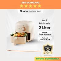 ราคา MESIN Gaabor mini Air Fryer 2L Low Watt 600W Non-Stick Oil-Free Fryer / AF20-YE01A (41974456098)