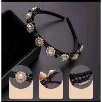 ราคา KOREAN HEADBAND/IMPORTED PEARL HEADBAND/2IN1 HEADBAND/ที่คาดผมที่สวยงาม/ที่คาดผม (40614676572)