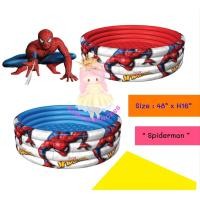 ราคา สระน้ำ สระเป่าลม สระว่ายน้ำเป่าลม ลาย spiderman 4 ชั้น น่ารักสุดๆ (3585085397)