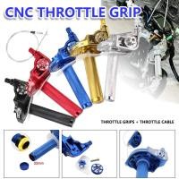 ราคา 1PC Throttle Grips 22mm CNC Aluminum Alloy Twist Throttle Grip Universal Motorcycle Handle (57105648841)