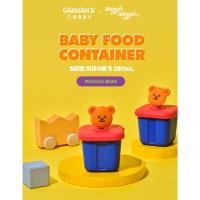 ราคา [Glasslock xWiggle Wiggle]BABY FOOD CONTAINER -Wiggle Bear (42111054948)