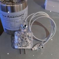 ราคา รูปแบบแฟชั่นตัวป้องกันเครื่องชาร์จชุด 18/20W Charger Case Cable Protector สําหรับ iPhone 18/20W Charger สําหรับ iPhone 13 14 Pro Max (24941456500)