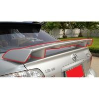ราคา สปอยเลอร์หลัง ทรงยกสูง +ไฟเบรค TOYOTA Vios ปี 2002 - 2006 (6724576382)
