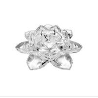 ราคา เชิงเทียนแก้วรูปดอกบัว ขนาดเล็ก (18019916933)