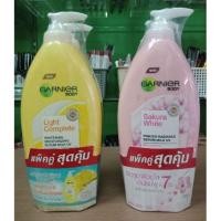 ราคา แท้100% แพ็คคู่ โลชั่นบำรุงผิวกายการ์นิเย่ บอดี้ไลท์ เอ็กซ์ตร้าไวท์เทนนิ่ง,การ์นิเย่ บอดี้ ซากุระ ไวท์ (2621796337)