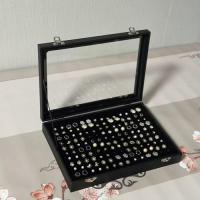 ราคา ♞,♘เข็มหมุด กล่องเก็บเครื่องประดับ, ต่างหู, เข็มกลัด, ชั้นวางโชว์ความจุขนาดใหญ่พร้อมฝาปิด, กล่องเก็บฟองน้ํากันฝุ่น (43228265254)