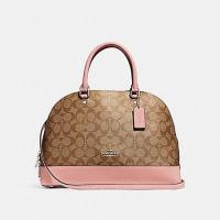 ราคา Coach SIERRA SATCHEL (COACH F27584) กระเป๋าถือหรือสะพายข้าง ทรงโดม (11990962061)