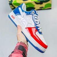 ราคา ของแท้100% A Bathing Ape (BAPE) BAPE STA ถึง LOW BOARD Men's Leather trainers (29408644075)