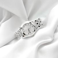 ราคา Used like newGucci 5500M Boy Size หมุดG Silver & Black Dial Stainless Steel Swiss Made✨ (28035325896)