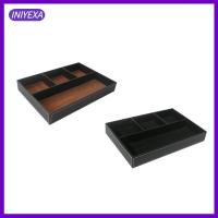 ราคา [Iniyexa] สล็อตหนังลิ้นชักถาดโต๊ะเครื่องเขียน Sundries Gadget Organizer กล่องเก็บปากกาที่ใส่ดินสอกรณีคอนเทนเนอร์ (28106117411)