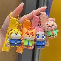 ราคา รุ่น Q Crazy Zoo Judy Nick Leopard Police Officer Lightning พวงกุญแจจี้ขนาดเล็ก Zootopia (45102465166)