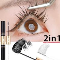 ราคา BQI กาวติดขนตาปลอม แบบสองหัว กาวสีดำแห้งเร็ว/มาสคาร่าใส กันน้ำ (25554102934)