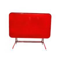 ราคา GlobalHouse DELICATO โต๊ะพับเหล็ก 4ฟุต ขนาด116x70x76ซม.สีแดง สินค้าของแท้คุณภาพดี (23062749717)