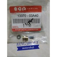 ราคา SUZUKI RC RC80 RC100 เครื่องช่วยหายใจคาร์บูเรเตอร์เข็มลอยวาล์วเดิม ASSY เข็ม SUZUKI RC RC80 RC100 0RIGINAL (42305781958)