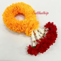 ราคา พวงมาลัย พวงมาลัยดอกดาวเรือง พวงมาลัยดอกดาวเรืองผ้า พวงมาลัยดาวเรือง พวงมาลัยดาวเรืองผ้า (23246917870)