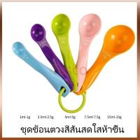 ราคา Tesco ช้อนตวงเบเกอรี่ ฟู้ดเกรด เรซิ่น ชุดภาชนะ ชุดเครื่องมือ 5ชิ้น (24489581511)
