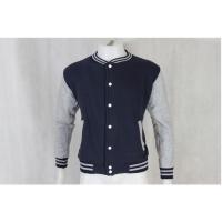 ราคา Ascanvasเสื้อเเจ๊คเก็ตเบสบอล สีกรมแขนเทา (4743401073)
