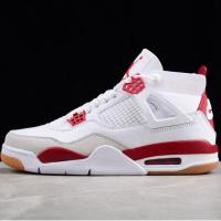 ราคา Air Jordan 4 รองเท้าบาสเก็ตบอลผู้ชายและผู้หญิง AJ4 รองเท้าผ้าใบ AJ รองเท้ากีฬา DR5415-160 (54356035716)
