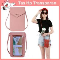 ราคา LAYAR HP Travelmate Womens Transparent Touch Screen Phone Wallet Bag สไตล์แฟชั่นเกาหลี (43155757363)