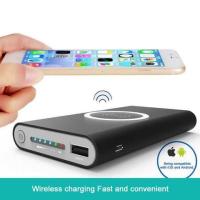ราคา แบตเตอรรี่สำรองมือถือ POWER BANK 10,000 Mah WIRELESS CHARGER (7819811393)
