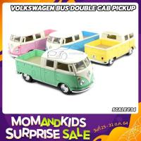 ราคา โมเดลรถโฟล์ค VOLKSWAGEN BUS DOUBLE CAB PICKUP 1963 (Scale 1:34) โมเดลรถกระบะ โฟล์คคลาสสิค รถเหล็ก จำลองเหมือนจริง (2113764432)